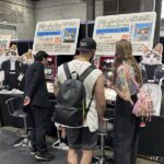 ボーダーがコミコンで新台「パチスロなめ猫」を参考展示