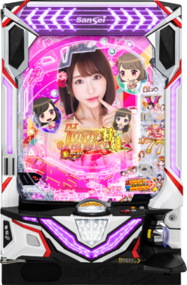 PLT激デジ ジューシーハニー極嬢　筐体画像
