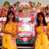「ＰＡスーパー海物語　ＩＮ　ＪＡＰＡＮ２　ｗｉｔｈ　太鼓の達人」内覧会の様子