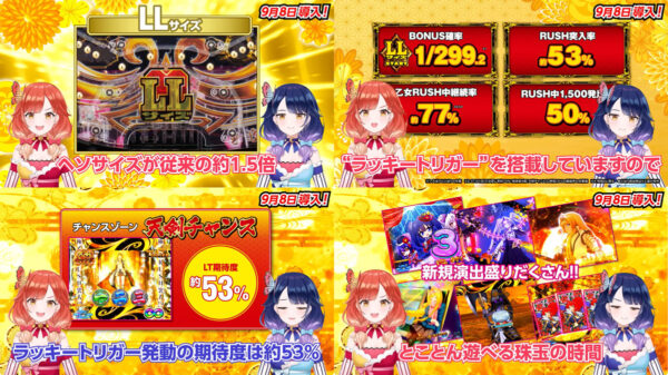 「P戦国乙女7 終焉の関ヶ原 LLサイズ 299ver.」