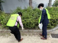 回胴遊商近畿支部、関西遊商の地域貢献活動「浪速公園の清掃活動」へ協力
