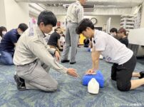 キスケ、従業員を対象に救命救急講習を実施