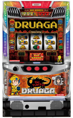 「SLOT ドルアーガの塔」筐体画像