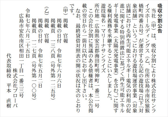 プローバグループM&A