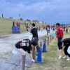富山県遊協青年部会、神通川河川敷の清掃活動に参加