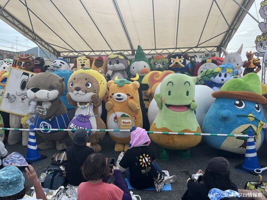 モリスケが「第10回ご当地キャラまつりin須崎」に参加