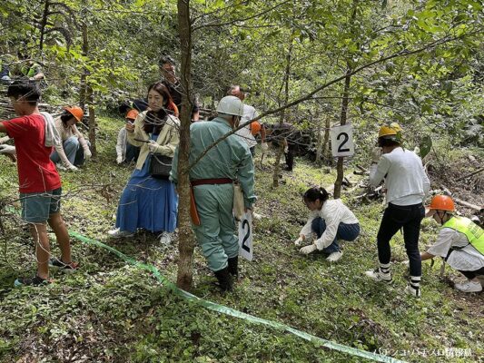 回胴遊商近畿支部が森林保全活動を実施