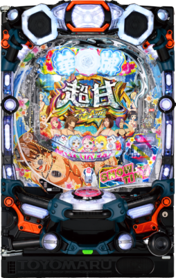 「P【超甘LT】華牌RR 1/49×99de遊タイム」筐体画像