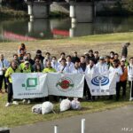 回胴遊商東北支部が東北遊商と合同で「広瀬川1万人プロジェクト」に参加