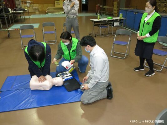 関西遊商、浪速消防署において救命救急講習を受講