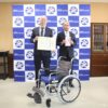 関西遊商、和歌山県社協へ車イス5台を寄贈