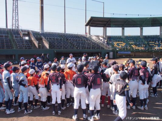 埼玉県遊協が少年野球教室通を開催