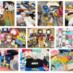 ユーコーラッキーグループ、従業員から寄せられたおさがり品411点を寄贈