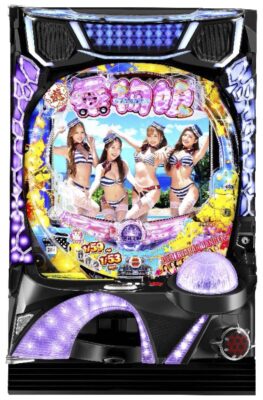 「PAぱちんこ乗物娘 with CYBERJAPAN DANCERS 2nd season 59ver.」筐体画像