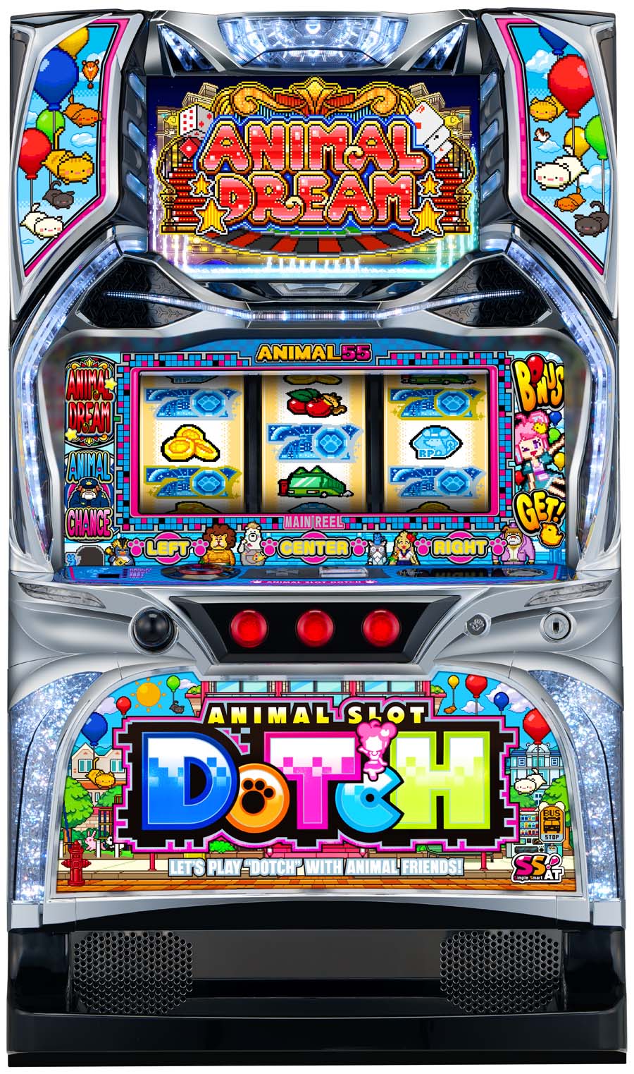 「アニマルスロットドッチ」筐体画像