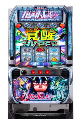「Ｌパチスロ 機動戦士ガンダムユニコーン 覚醒DRIVE」筐体画像