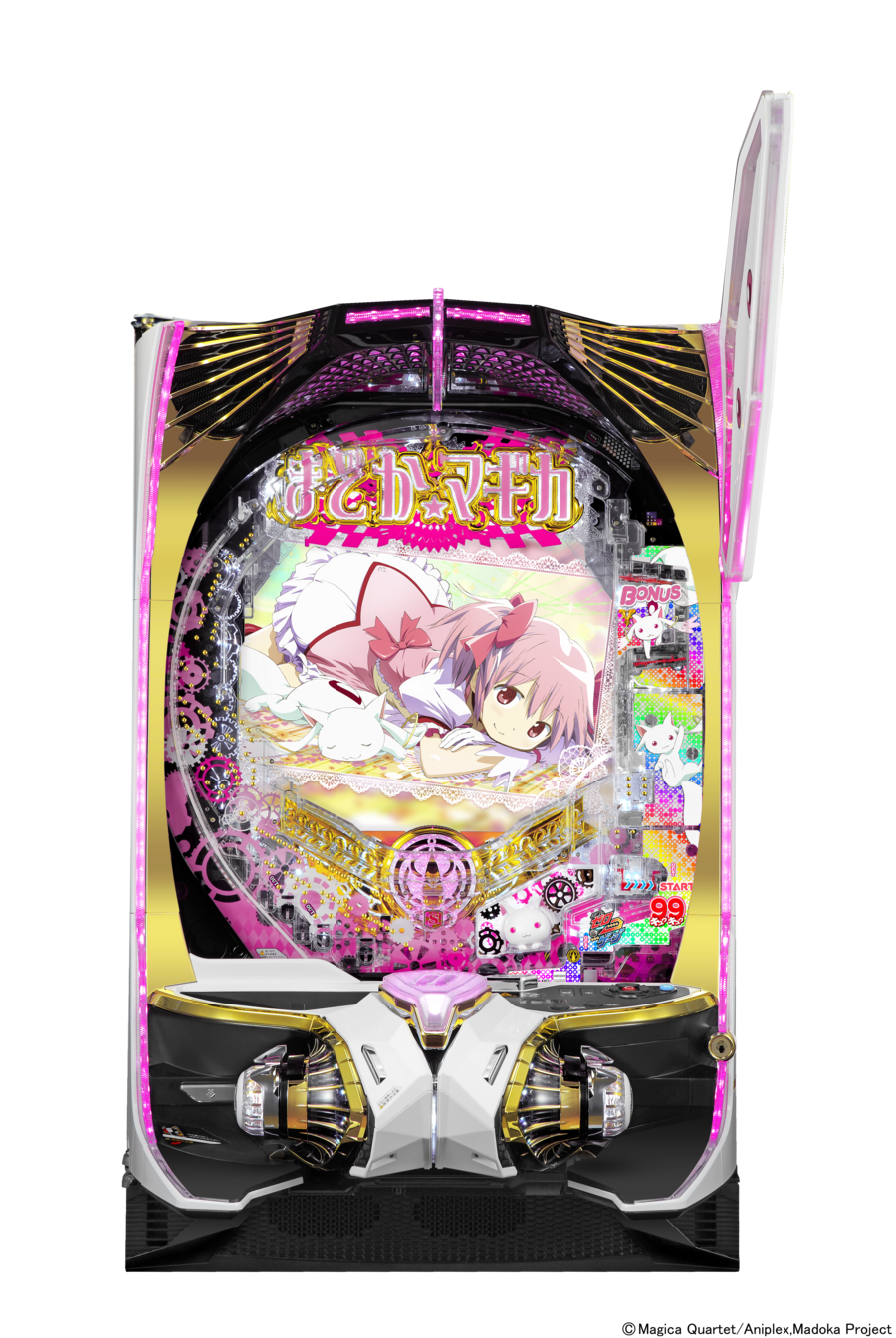 「P 魔法少女まどか☆マギカ3 キュゥべえver.」筐体画像